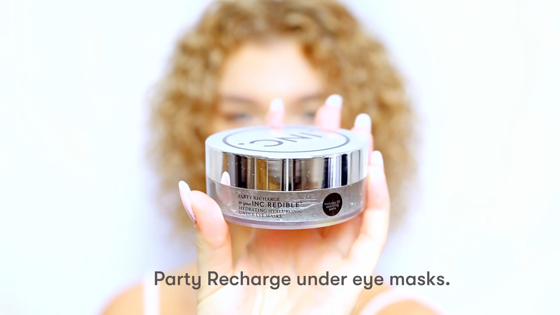 Party Recharge Hydrating Hyaluronic Under Eye Masks INC.redible Sephora